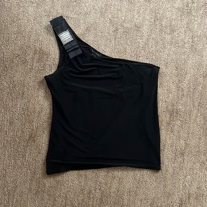 White House Black Market One Shoulder Top
